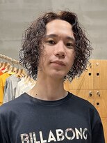 サップ 茨木店(Sup)&nbsp;メンズボブ/スパイラルパーマ/外国人風パーマ/癖毛風パーマ