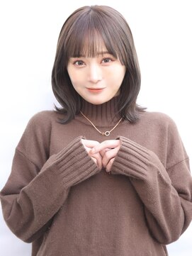 フラット 中山店(flat) 外ハネミディ[中山駅]