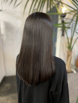 ヘアメイク ドロール(hair make DROLL) 【渡辺限定】髪質改善トリートメントｘセミロングヘアー