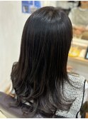 絶壁解消/ひし形/くびれ/斜めバング/60代50代40代/ミセスヘア13B
