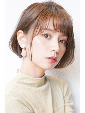 モニカ 西宮北口(Monica) 前下がりボブ・ 内巻きワンカール・ ボブショート・暗髪