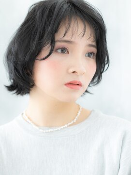 ドクターズサロン LAB 小山店 大人かわいい暗髪ゆる巻くびれボブq小山20代30代