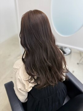 ジーナ 札幌(Zina) 髪質改善＊透明感ミルクティー＊ふんわりミックスウェーブ