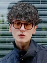 レタッチ バイ フィフス 天神大名(RETOUCH by fifth)&nbsp;福岡天神ゆるめシャドウパーマメンズマッシュウルフカット緩め