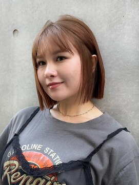 ロンド 銀座(Lond) 髪質改善縮毛矯正レイヤーカット顔周り前髪韓国ミニウルフ銀座1