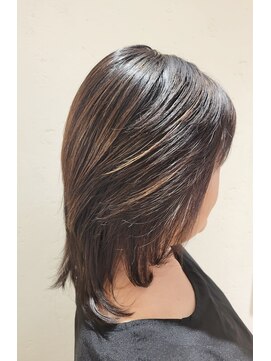 松本平太郎美容室 吉祥寺パートファイブ(PART5) ミディアムレイヤー×イノアカラー×ハイライト