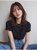rileyゆるふわセミロング