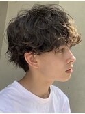波巻きツイストスパイラルパーマシャドウパーマウェーブパーマ
