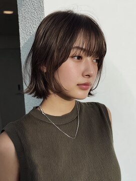 ヘッズ 市川(HEADS ex) 髪質改善 脱白髪染め ボブ 市川