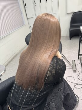 ペレ 渋谷(PELE) ミディアムヘア/暗めカラー/グレージュ/渋谷