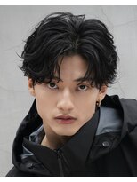 フィフス 原宿(fifth) 原宿フェザーパーマシャドウパーマメンズカットオールバック30代