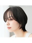 【monde】レイヤー×シースルーバング×ショートボブ×髪質改善