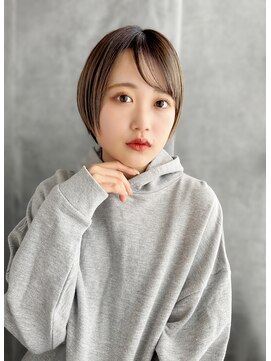 【町田】明るめアッシュ×王道ショートボブ/可愛い万能スタイル