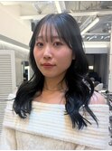 透明感カラー　透け感カラー　上品カラー　表参道美容室