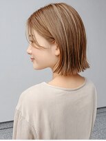 レリーリズ 大阪梅田(Rely Liz) 透明感ベージュボブ