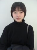 ゆとりのあるshort hair &nbsp;柔らかい質感もgood