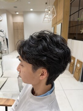 アピッシュ シーナ 海老名店(apish ciena) フェザーパーマ