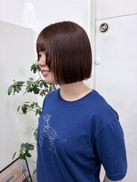 キーパーソン(kii person) person×プツッとボブ×暖色カラー