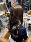 30代/ブリーチなし/グレージュ/レイヤーカット/髪質改善/銀座