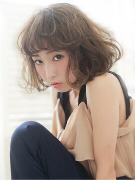 モードケイズ 本厚木(MODE K's) 【MODE K's厚木】とろみグレージュ×くびれセミディ [本厚木駅]