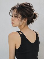 ドット ヘアー(dot.hair) お団子ヘアセット/うぶ毛アレンジ/透明感