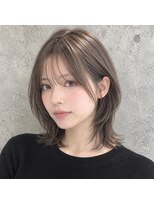 アース 熊本下通店(HAIR & MAKE EARTH)&nbsp;ミディアムレイヤー