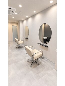 レルア(Relua.)の写真/《大型サロンが苦手な方へ》周りの目を気にせず、自分だけの贅沢な時間を過ごせる完全プライベート空間