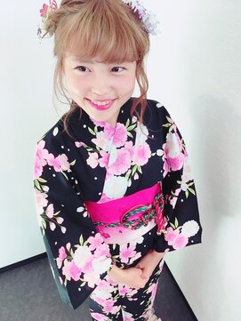 ヘアーモード ワイケイ(hair mode YK) 浴衣スタイル