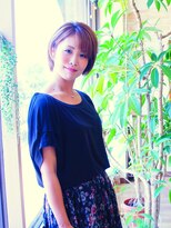 ノーブル ヘア ガーデン(Noble hair garden)&nbsp;【ノーブル】ワンサイドショート×スロウカラー　【レシピ有】