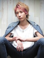 アクティフ(actif)&nbsp;フロントインナーパープル×ワイルドアップバングマッシュ