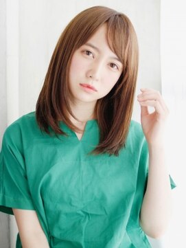 ナル 白山神社参道通り店(nalu) ツヤ感ナチュラルストレートスタイル