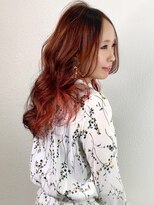 ロージアバイアルティナ(ROSIER by artina) ロングレイヤー×インナーピンクオレンジ【rosier町田】