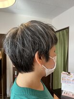 ヘア カフェ クマ(Hair×Cafe KUMA)&nbsp;ふんわり立体感ショート