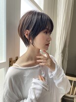 クイーン バイ ノイズ 西院(QUEEN by noism)&nbsp;とことんキュートなナチュラルショートボブ