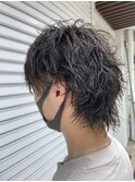 マッシュウルフとの組み合わせ抜群!ゆるめツイストスパイラル!