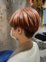 お花と犬と美容室&nbsp;ピンクハンサムショート