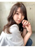 【Lond robin】五島巨幹 韓国/韓国風/クビレヘア/似合わせ/前髪