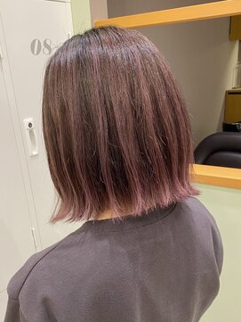 オル('olu) ピンクラベンダーハイライト