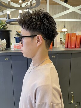 コスタ オブ リシェール(The COSTA of RICHAIR) メンズ刈り上げショート　越谷メンズカット