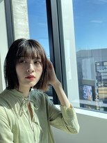 エクリボンヌ(equri bonne) 外はねボブ