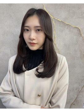 ロンドアヴァントゥス 池袋(Lond aventus) 韓国レイヤー/韓国風/ボブ/髪質改善/黒髪/ブリーチなし〔池袋〕