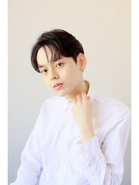 ソイクフ(SOY KUFU) MEN’S HAIR マッシュパーマアッシュブラックカルマパーマ