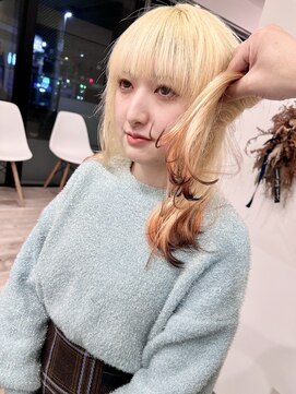 リシェイル(RICHAIR) 人気のエンドカラー☆縮毛矯正毛