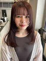 コージーベルベット(Cosy Velvet)&nbsp;顔まわりレイヤーカット