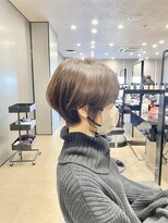 ハルキ ミナト ジャパン オオサカ(HARUKI MINATO japan OSAKA)&nbsp;40代50代小顔似合わせカットくびレイヤーエモージュ大人可愛い