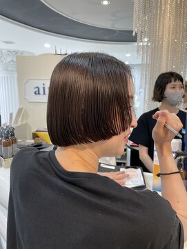 エアー 青山(AIR) 前上がりボブ