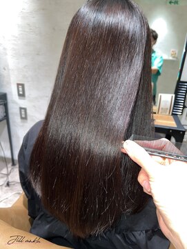 ジル アンク(Jill ankh) 《Jillankh 姫路駅前》ハイブリッド縮毛矯正　髪質改善　艶髪