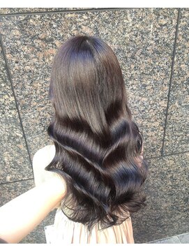 ロンドポレール 北千住(Lond polaire) ◯8トーン透明感たっぷりラベンダーグレー