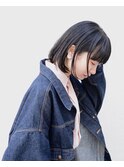黒髪ボブ