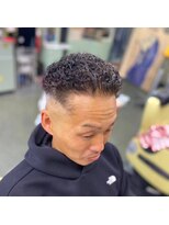 バーバーショップイシカワ(BARBER SHOP イシカワ)&nbsp;パーマスキンフェードスタイル
